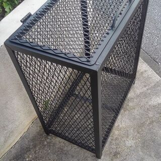 マットブラック！！屋外ゴミ箱！