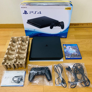 決まりました】PlayStation 4 ブラック 500GB (CUH-2200AB01)