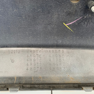 LEXUS RX　10系前期　純正フロントバンパー　フロントグリル　ナンバー台座　LX MODEスポイラー付き　札幌市発