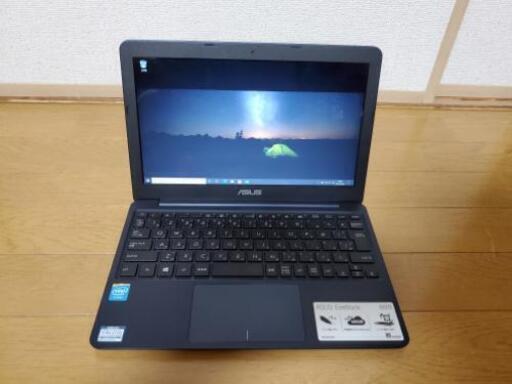 【11.6インチ・超軽い❗1kg 未満・爆速起動】ASUS ノートPCダークブルー