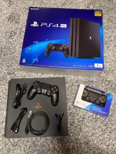 【再】PlayStation 4 Pro (2020モデル)  Model: cuh7200bb01