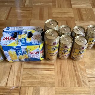 Takara 焼酎　ハイボール、KIRIN 氷結など缶のお酒15...