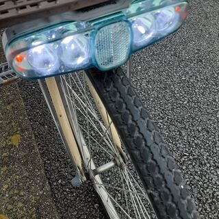 本日堺市付近限定！　電動アシスト自転車7月-6　パナソニック　ViVi EX　26インチ　バッテリー　充電器　鍵付き　アイボリー-　電動自転車