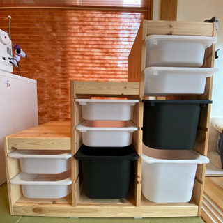 IKEA トロファスト　おもちゃ箱　おもちゃ収納