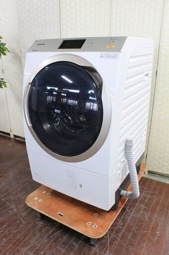 Panasonic ドラム式洗濯乾燥機 洗剤自動投入 洗濯11㎏/乾燥6.0㎏ NA-VX9800L 2017年製 パナソニック 洗濯機 中古家電 店頭引取歓迎 R3753)