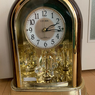 シチズン　スワロフスキー　置き時計