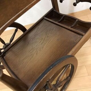 10月30日限定価格！ 出品飛騨産業 ワゴン アンティーク家具