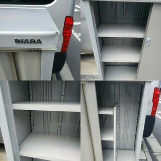 INABA イナバ物置 シンプリー 392033 幅111×奥行54×高さ132cm シルバー