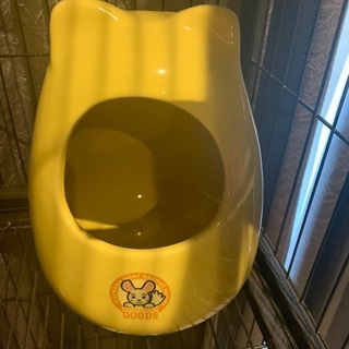 【美品】チンチラ　デグー　フェレット　リス　モモンガ　うさぎ　ケージ　メーカー：(株)リーフ Leaf Corp 品番：ＤＬＢＲ（Ｓ）７００４　トイレ　チンチラツボ　かじき木オプション付き