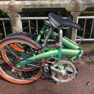 自転車 中古 折りたたみ DAHON 外装6段変速 タイヤ20インチ