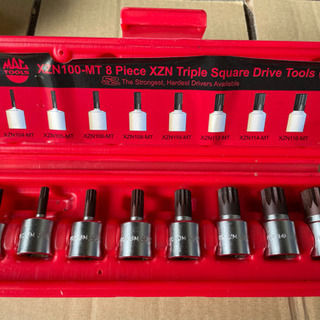 中古　工具　MAC TOOL トリプルスクエアビットセット 8pc