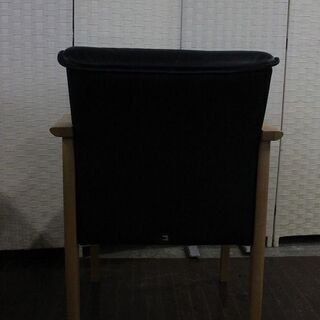 コスガ　本革　ダイニングチェア4脚セット　ブラック KOSUGA 椅子 中古家具 店頭引取歓迎 R3746)