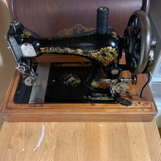 アンティーク SINGER 手回しミシン 1906年製