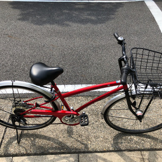 【アサヒサイクル】自転車 26インチ REGAFFINO 切替付