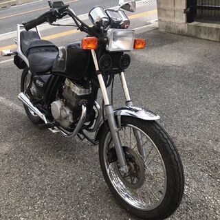 値下げ　実動　旧車　CBX125カスタム　JC12　黒　アメリカ...