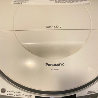 【無料】パナソニック　NA-FR80H7 洗濯機