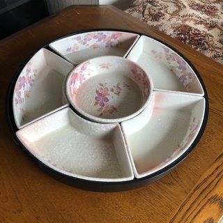桜の陶器