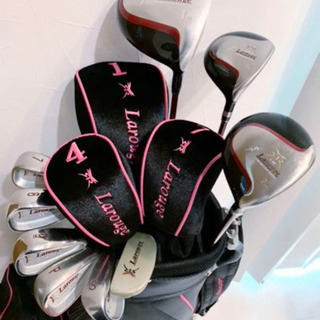 「美品」Larouge レディース　ゴルフクラブセット レディース ゴルフクラブセット ラルージュ