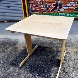 【ネット決済】ダイニングテーブル 幅750×奥750×高700 ...