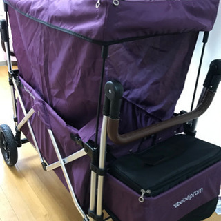 子供も荷物もラクラク運べるお役立ちキャリーワゴン