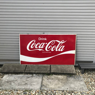 超大型　1m４０cm‼️当時物　コカコーラ　看板‼️Coca C...