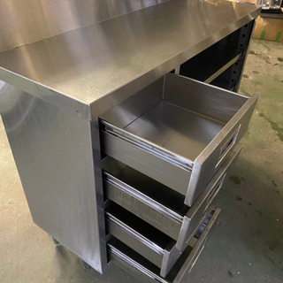 作業台引出し付き　1200x400x850