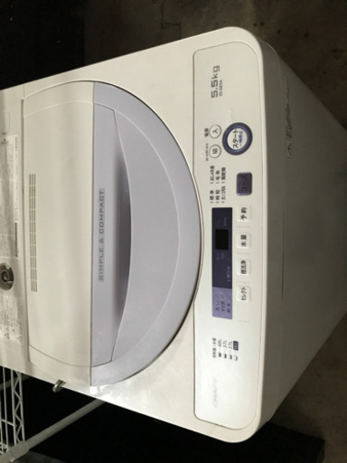 SHARP  洗濯機　ES-GESA 5.5キロ