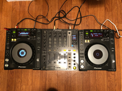 CDJ-850-K×2台とミキサーDJM-700セット