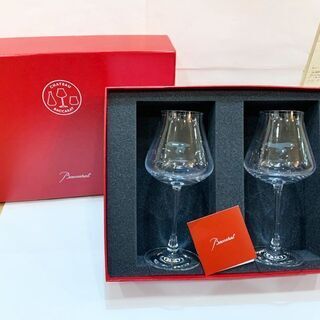 Baccarat バカラ ペアワイングラス 箱入