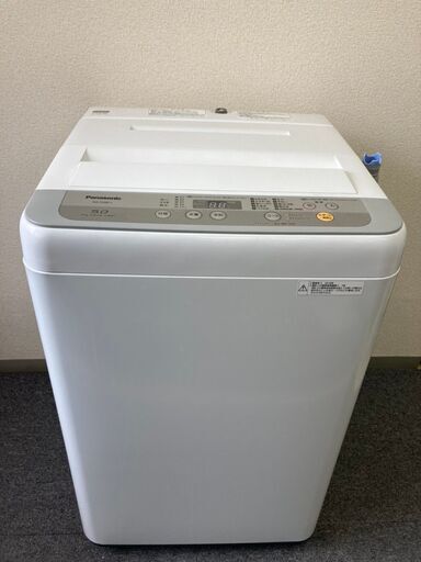 Panasonic　洗濯機　5kg　2018年製　CS071101