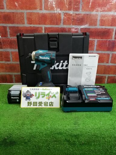 マキタ TD001GRDX インパクトドライバー【リライズ野田愛宕店】【店頭取引限定】【中古】管理番号：ITCKKLBNK0QA