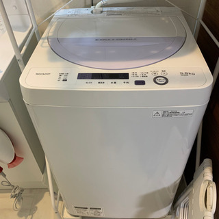 【ネット決済】SHARP シャープ 全自動洗濯機 5.5kg  ...