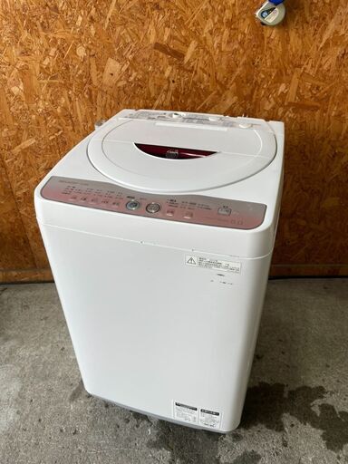 L1106　シャープ　洗濯機　6㎏　2012年