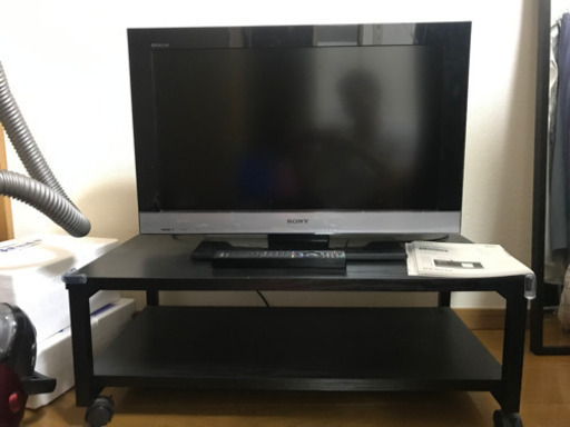テレビ SONY テレビ台付き 26インチ 譲り先決まりました