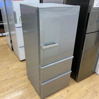 Aquaシルバー 3ドア冷蔵庫 12ヶ月安心保証付き】AQUA 3ドア冷蔵庫