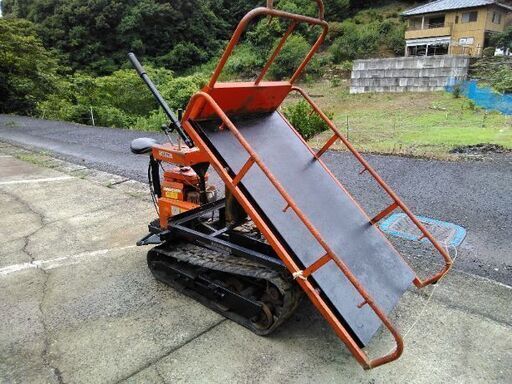 運搬車乗用座式　チクスイ　手動ダンプ！！実働！！