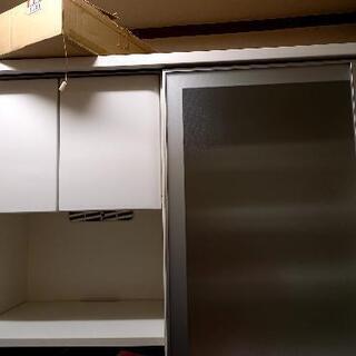 【最終値下げ！】ニトリ　スライドドア付き食器棚