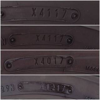 ～SOLD！～【中古品】プジョー307SW 15インチ 2017年製 スタッドレス ＆ プジョー純正ホイール ４本セット ダンロップ