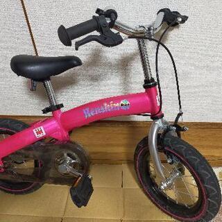 値下げ☆へんしんバイク(ピンク)3〜6歳