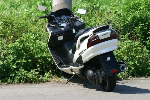 自賠責保険付-埼玉発133】SUZUKIスカイウェイブ 白 シート張替(新品