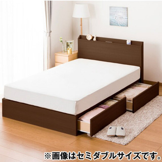 早めの引き取り希望 ニトリダブルベッドフレームのみ
