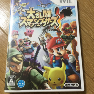 Wii 大乱闘スマッシュブラザーズX カセット