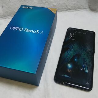 【値下げ】使用期間3ヶ月！SIMフリー！　OPPO Reno3A...