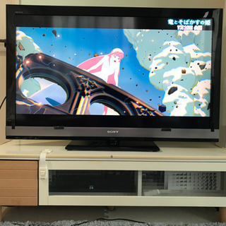 【ネット決済】BRAVIA46v型液晶TV＆テレビボード
