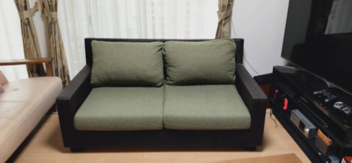 週末限定カザマ　アジアン家具　籐のソファー　セット割あります！