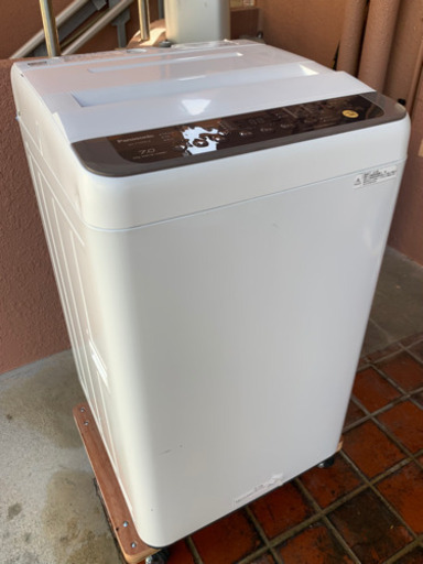 【値下げしました】全自動洗濯機 Panasonic パナソニック NA-F70PB12 掃除済み 動作確認済み 洗濯機 2019年製