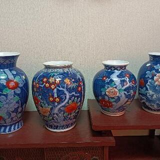【ネット決済・配送可】鍋島製器 花瓶