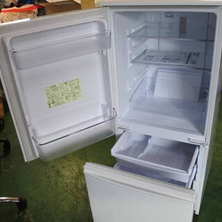 SHARP 18年式 SJ-C14D-W 137L 冷蔵庫 単身サイズ エリア格安配達