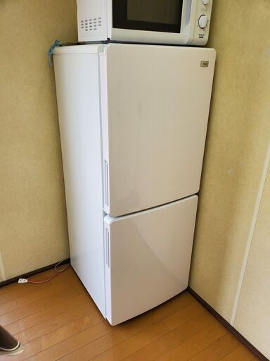 Haier JR-NF148B(W) 冷蔵庫 148L 白 ホワイト2020年製-