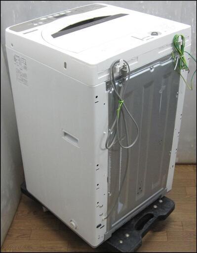 新生活！ 16500円 シャープ 4.5 kg 全自動 洗濯機 2018年製 ホワイト ES-GE4B